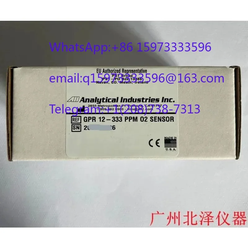 Industrial O2 Concentration Testing Sensor GPR-12-333PPM Trace Oxygen Cell For Gas Monitoring Instrument Circuit Spare Component
