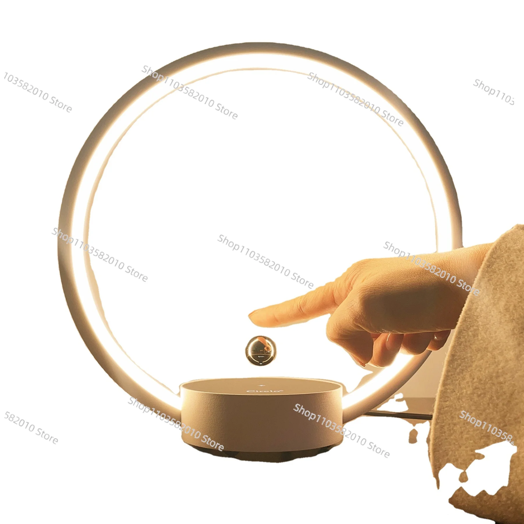 New product suspension switch desk lamp with RGB color night light