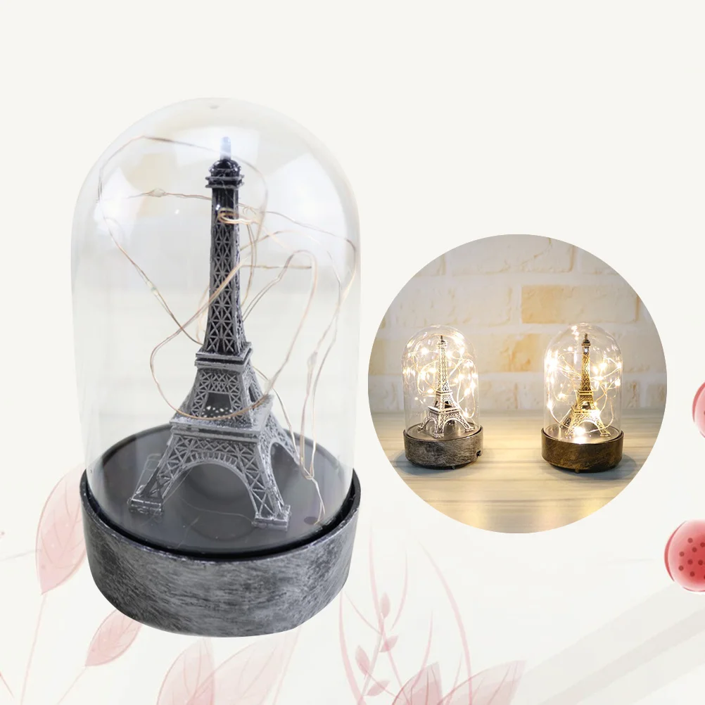 

DIY Eiffel Tower Star Light Acrylic Ornament Night Garden Decoration Colorful Window Christmas Craft Gift