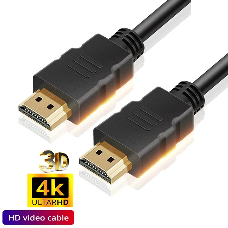 

4K High Definition Cable UHD2.0 3D Display Video Audio Cord for Laptop PC PS3/4 Xbox DVD Monitor Projector HDTV Set-top Box