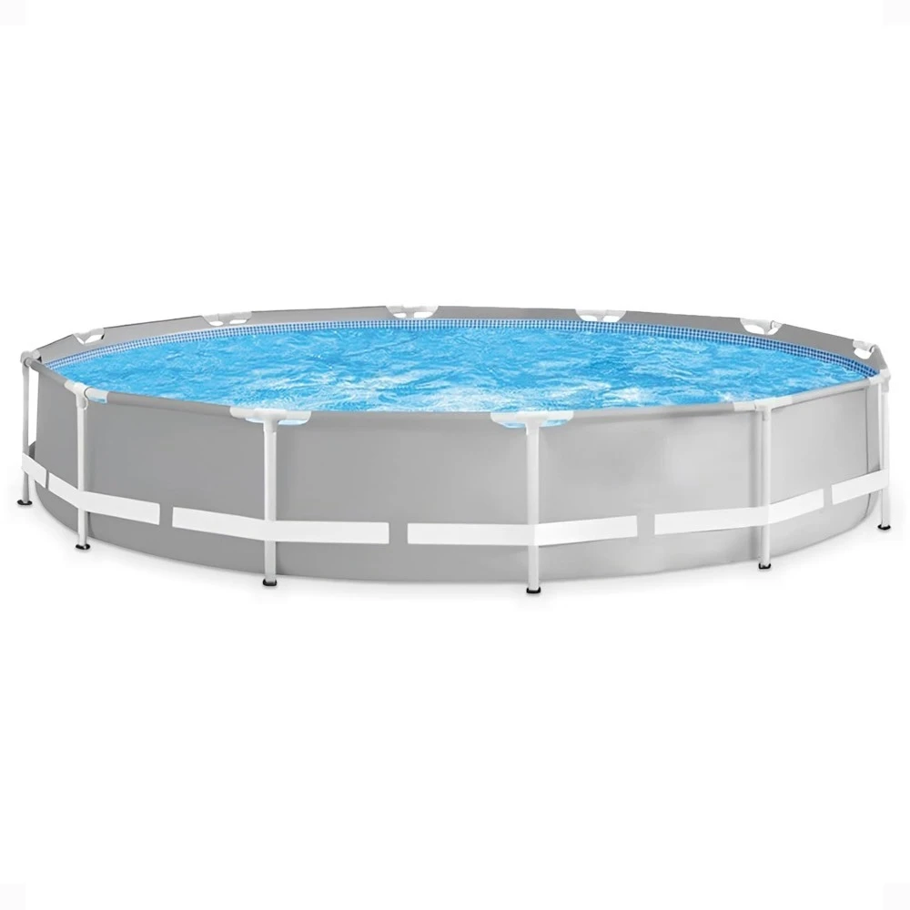

Prism Frame Premium Above Ground Swimming Pool: 12ft x 30in, Super Tough Puncture Resistant, Rust, Customized