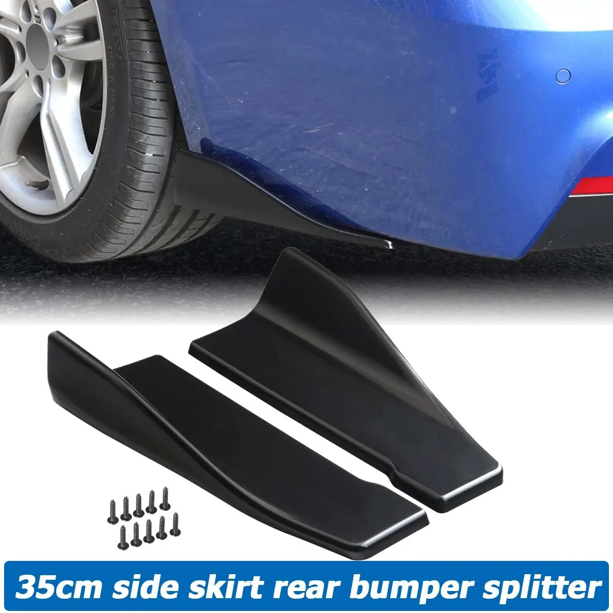 35cm Front Bumper Splitter Side Skirt Extension Body Kit For LEXUS IS200T IS250 IS350 ISF ES300h ES300h ES330 Car Accessories