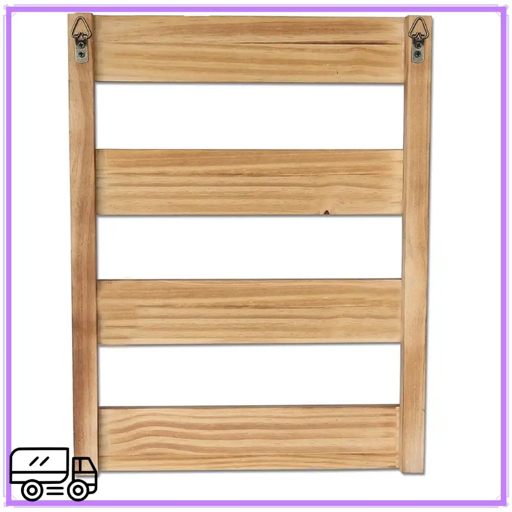 

High Quality Wooden Mug Storage Rack Coffee Tea Water Cup Hanging Holder Wall Mounted Draining Mug Rack Down Mug Bottle Display
