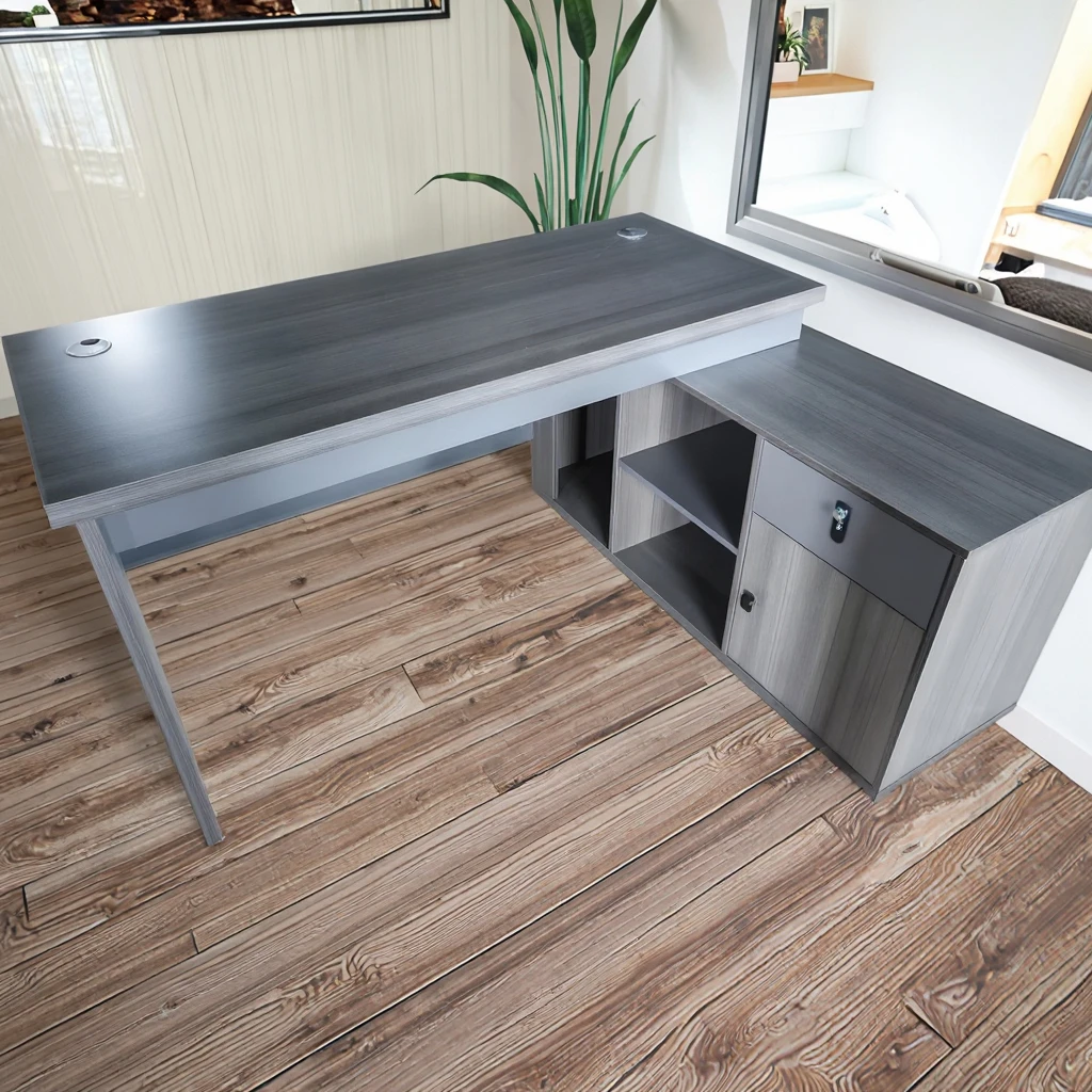 

Home Office Computer Working Desk Modern Corner L-shaped Home Computer Desk with Storage Study Table Computer Table Office