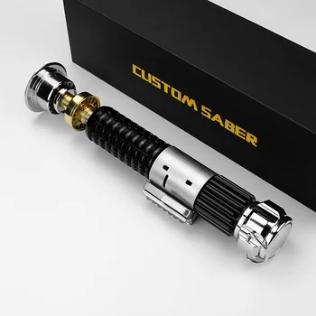 THYSABER Lichtschwert Heavy Metal Schwert mit leerem Griff ohne Kern Obi wan Anakin Fallen Order Custom Zubehör Spielzeug