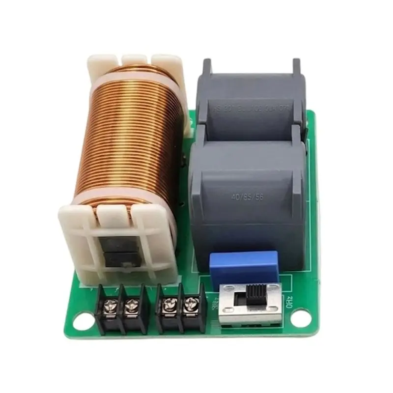 B63B-Adjustable Frequency Point Subwoofer Speaker 1500W Bass Frequency Distributor Adjustable Frequency Point Divider