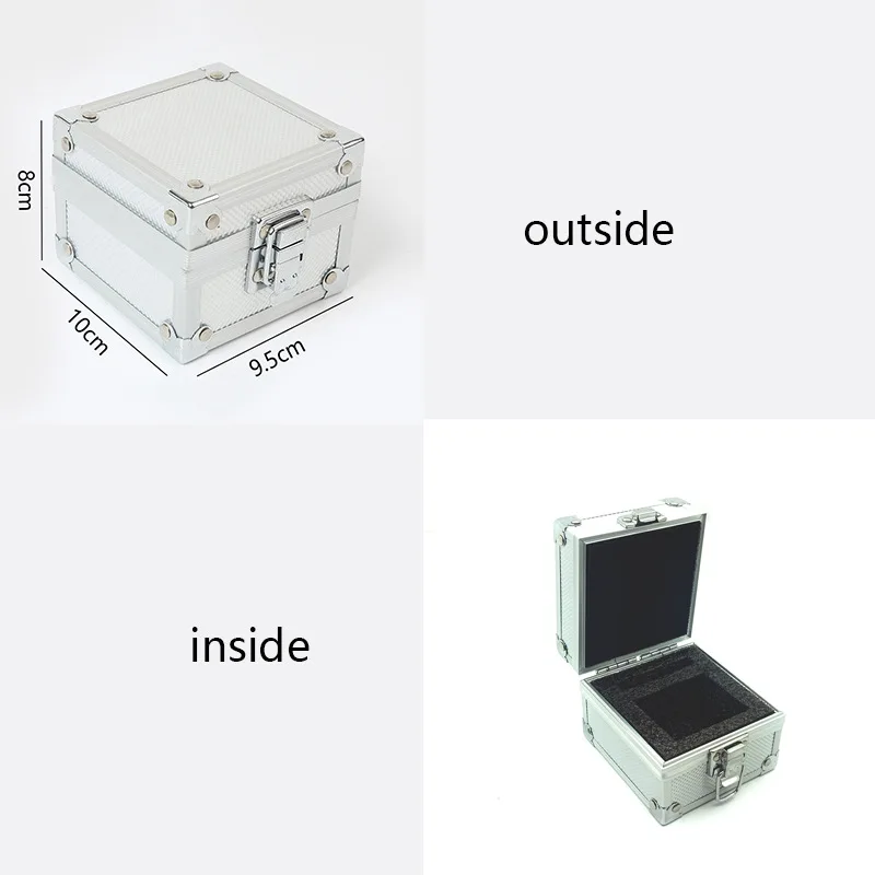 Small Portable Makeup Organizer Box Watch Jewelry Case Manicure Nail Art Tools Storage Box Lipstick Organizer For Travel Gifts