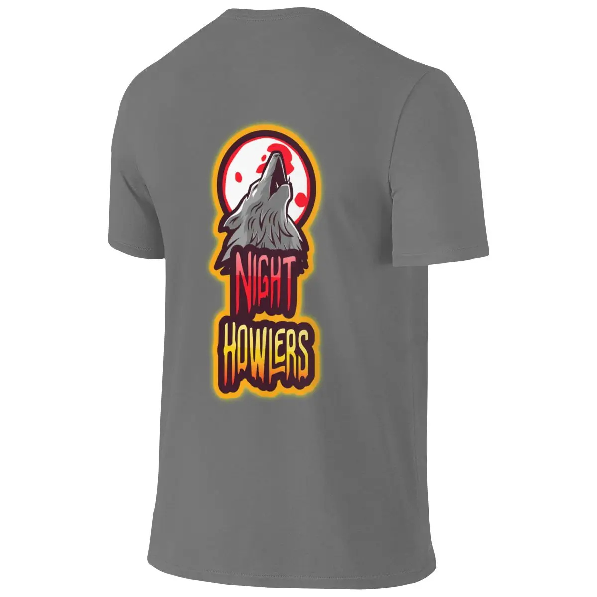 Night Howlers Gaming Design Japanese Style Reversible T-shirt Korean Style Salt Style Clean Surface Tees