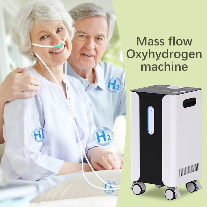 900ml/min Hydrogen Generator Newest Hydrogen Inhalation Machine Portable Hydrogen Breathing Inhalation