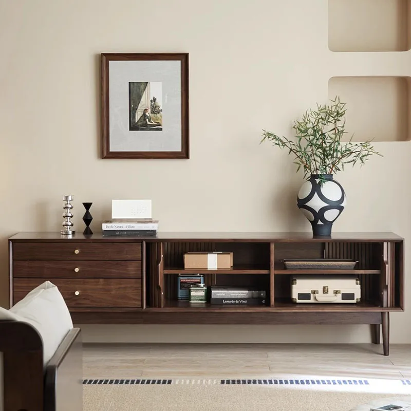 

Nordic Wood Tv Stands Minimalist Storage Office Universal Hallway Tv Table Organizer Modern Designer Muebles Unique Furniture