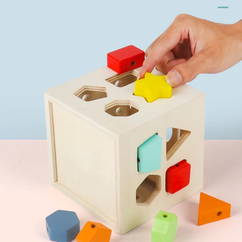 Baby Montessori Educatief Wiskunde Speelgoed Houten Mini Cirkels Kraal Draad Doolhof Achtbaan Abacus Puzzel Speelgoed Voor Kinderen Jongen Meisje Cadeau