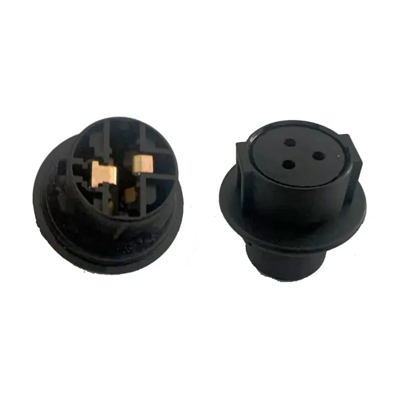 200SET Vesta Auto Lamp Holder Connector Socket Terminal 3 Pin Plugs Sockets LED Light
