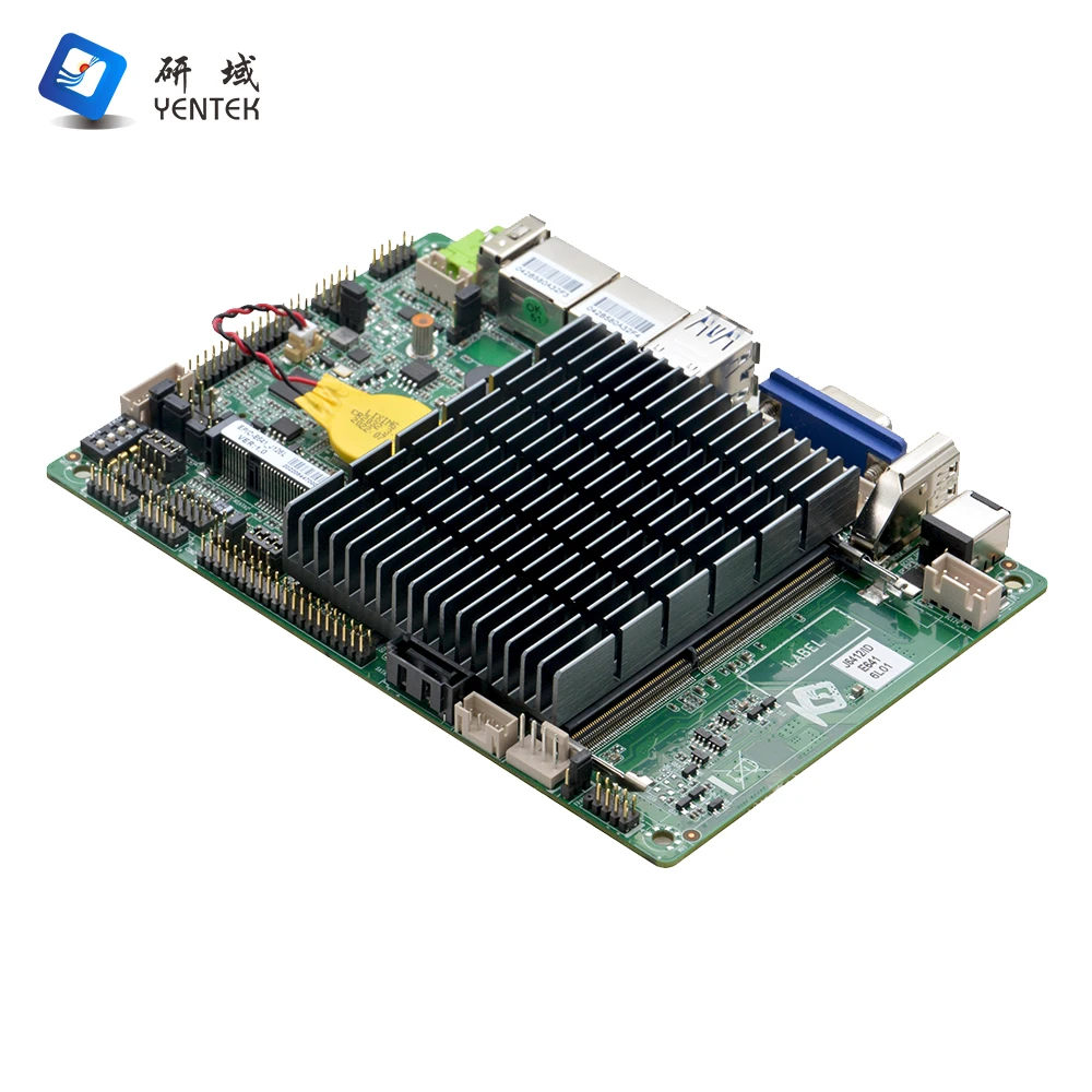 In stock 3.5 Inch Sbc EPIC J6412 Quad Core Mainboard GPIO DDR4 MSATA VGA HD LVDS Mini Fanless Industrial Motherboard