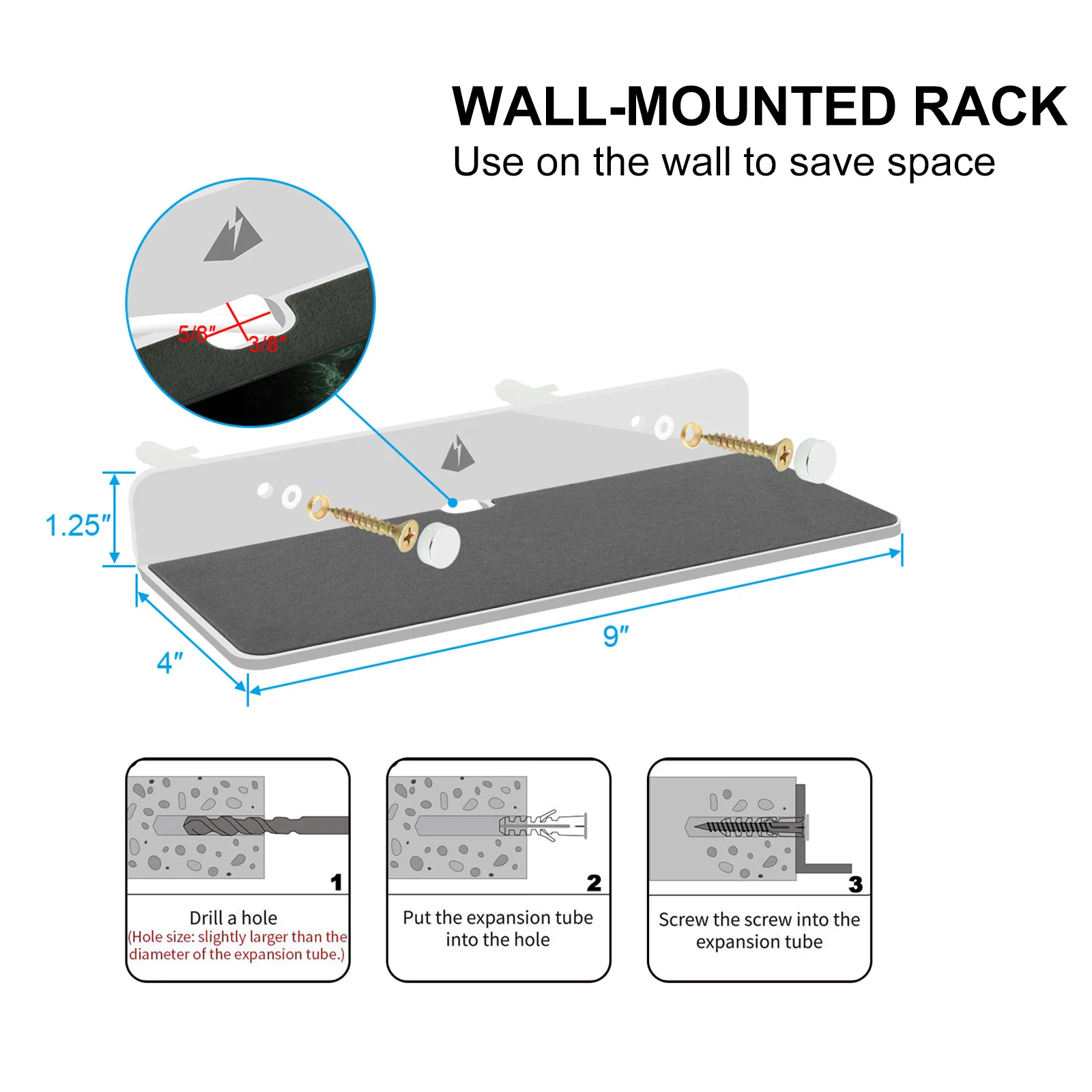 Téléphones pour la maison, Support de tablette, Support de rangement multifonctionnel, tenture murale, bureau
