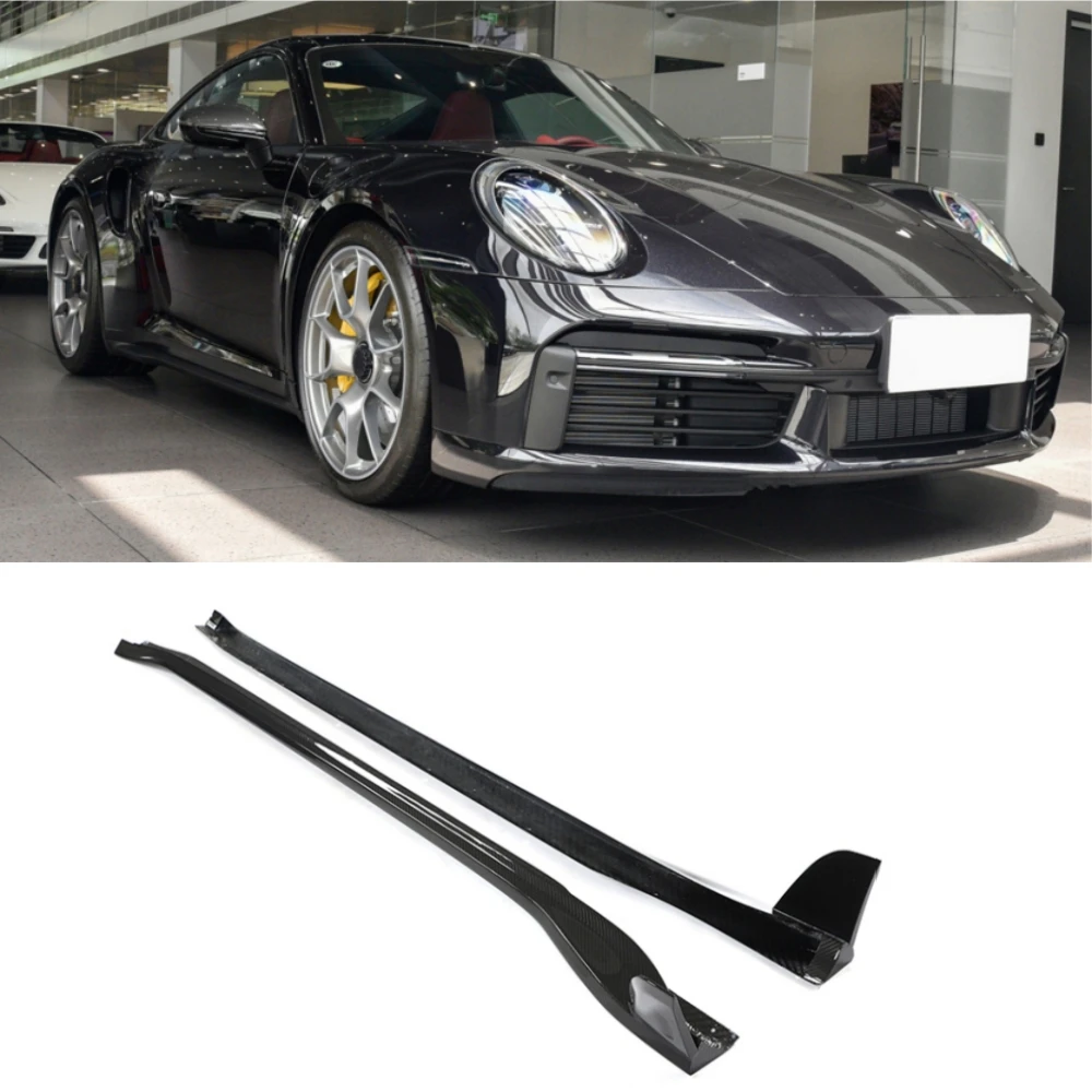 

STLFHigh qualityHigh qualityHigh QualityPorsche 911 992 2019-2020 Turbo s Style Body Kits Dry Carbon Fiber Front Bumper & Side S