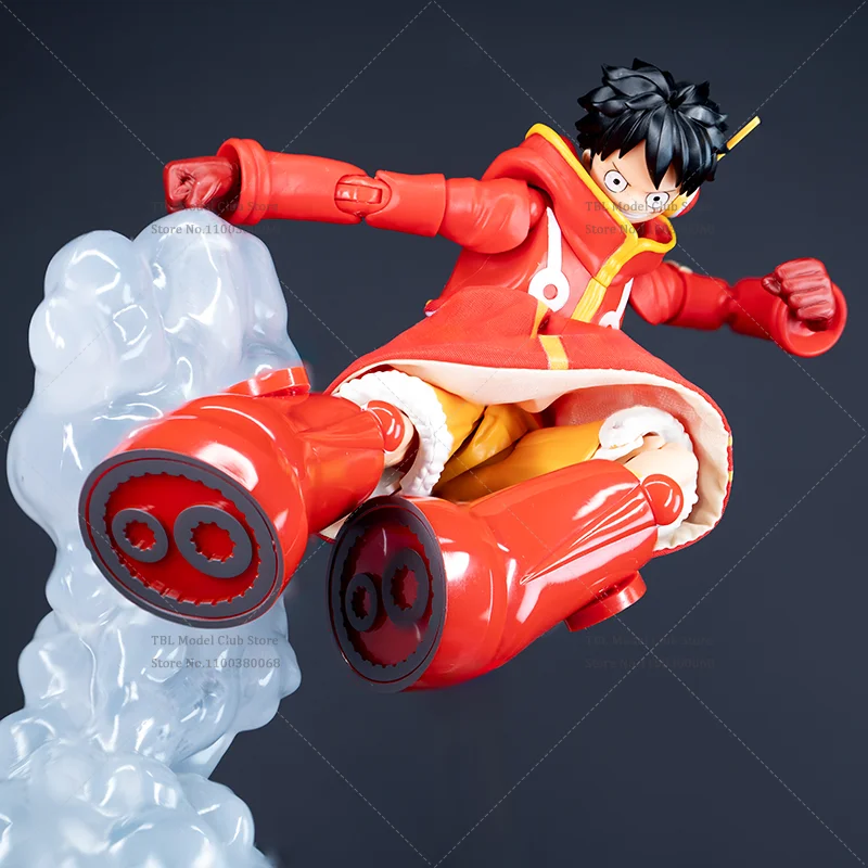 1/12 مقياس الملابس الذكور هملين قطعة واحدة جزيرة رأس البيض القرد د. لوفي انمي ياباني لجندي شخصيات الحركة shf مقاس 6 بوصة #3