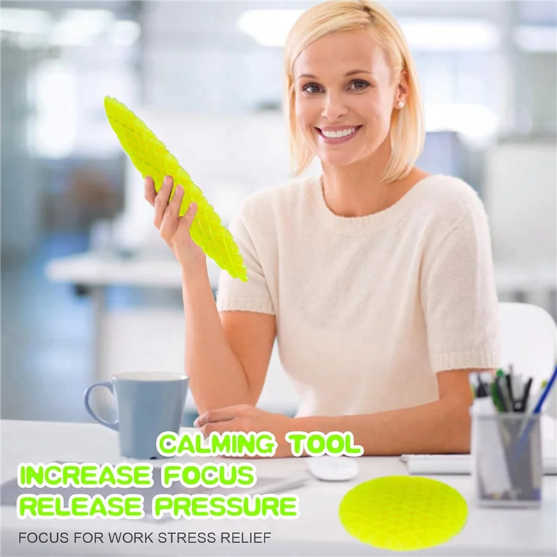 AINY-2X Fidget Worm, Fidget กระเป๋าตลก, ความเครียดทางประสาทสัมผัสบรรเทาความวิตกกังวลสำหรับเด็กผู้ใหญ่ S