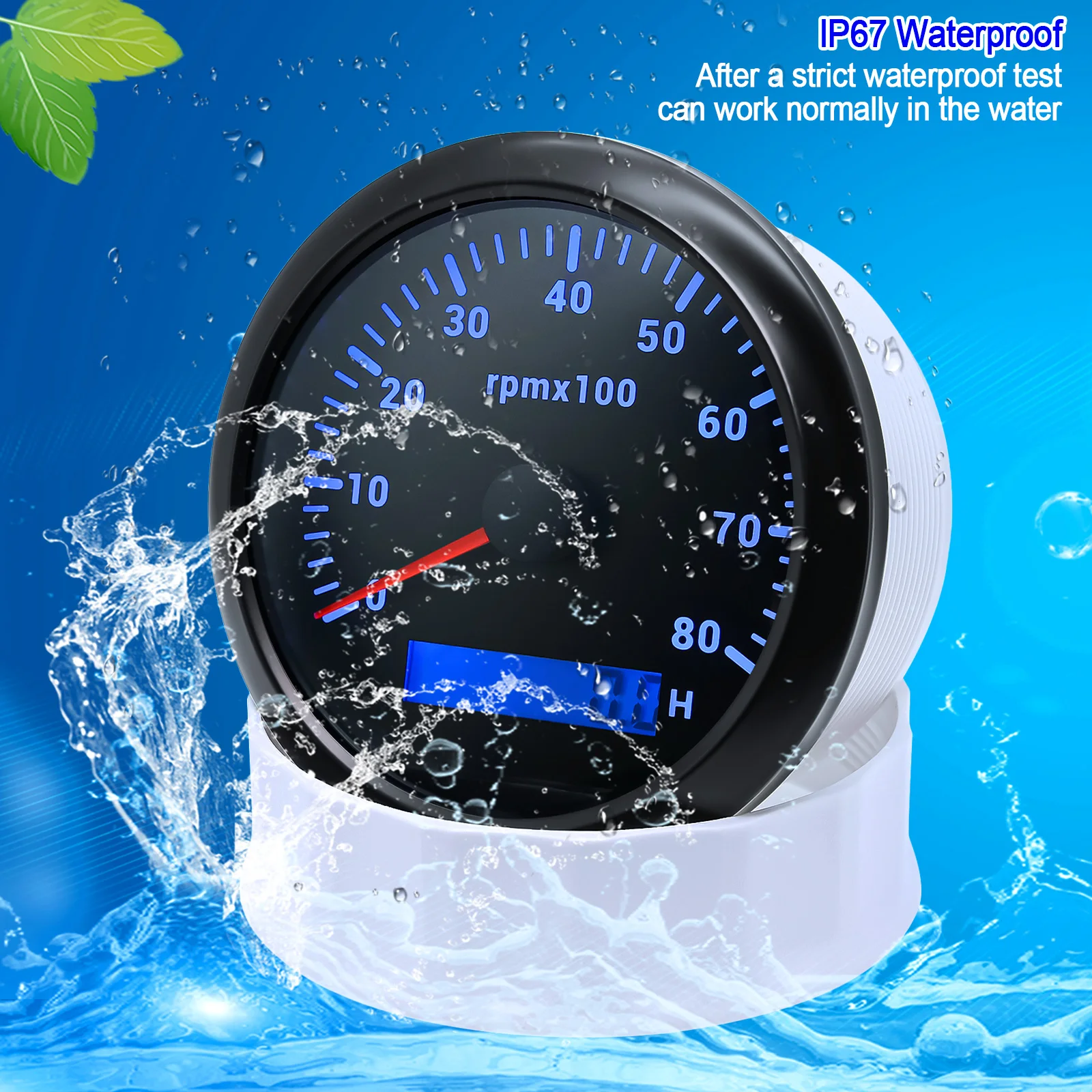 Round Auto RPM Tachometer 8000 - Light Meter Incident review and price