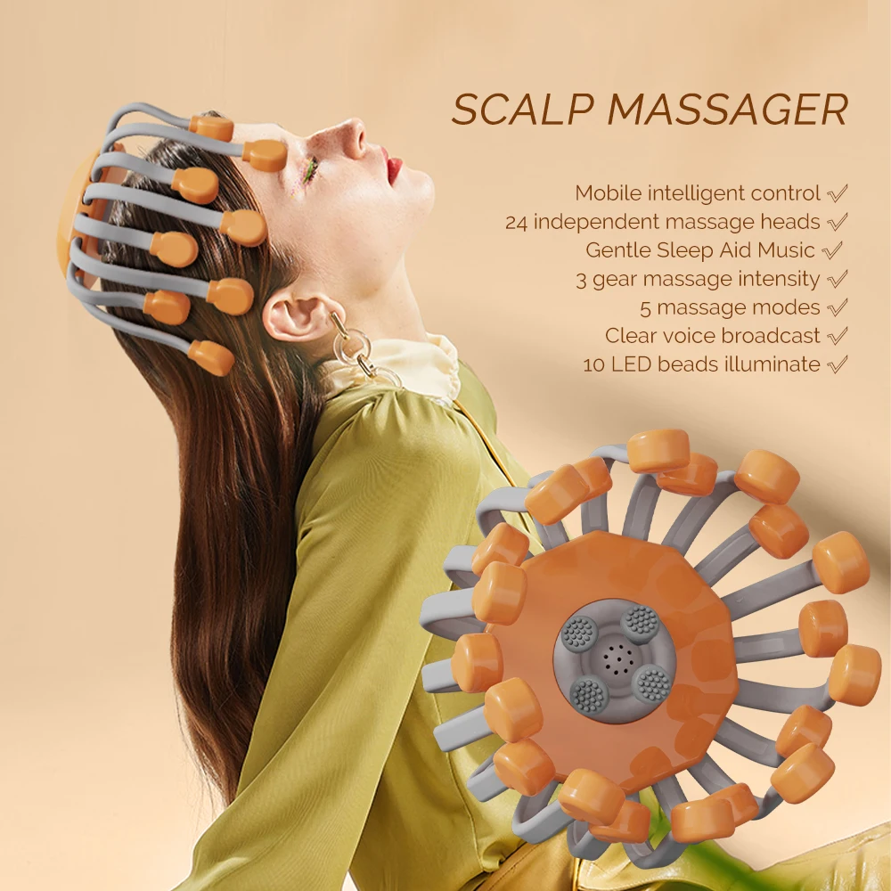 Why This 24-Head Vibrating Head Massager Changed My Daily Stress Routine Forever Why This 24-Head Vibrating Head Massager Changed My Daily Stress Routine Forever