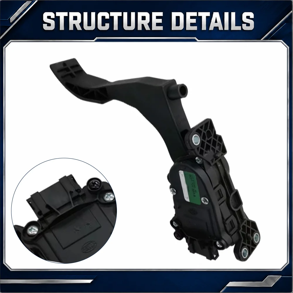 6pins Car Accelerator Pedal Position Sensor Assembly for VW New Beetle Golf GTI Jetta Mk4 Audi TT Mk1 6Q1723503P LHD
