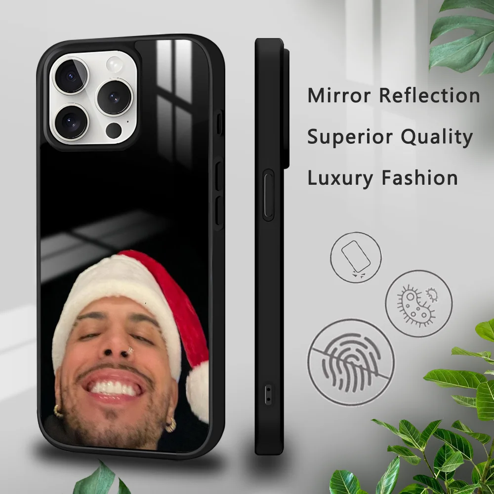 R-Rauw A-Alejandro Rapper Phone Case For IPhone 16 15 14 13 12 11 Pro Xs Max Mini Plus Celulares Hard Funda