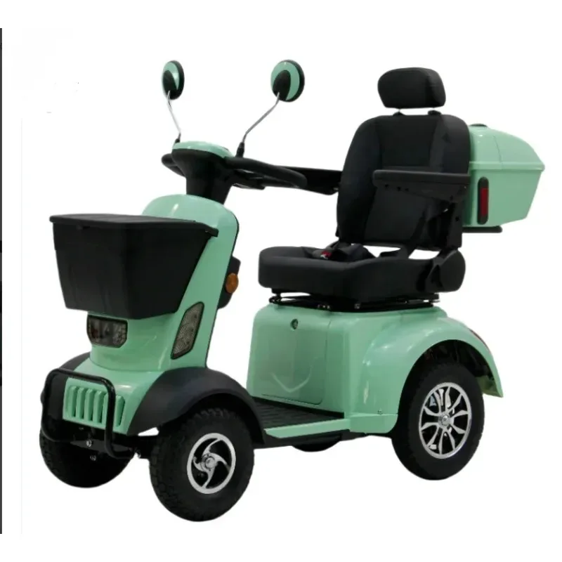 

Модель Skyblur Rbit-Pro, 4-колесный китайский мопед, электрический двигатель, 500 Вт, 18 км/ч, мобильный электрический скутер