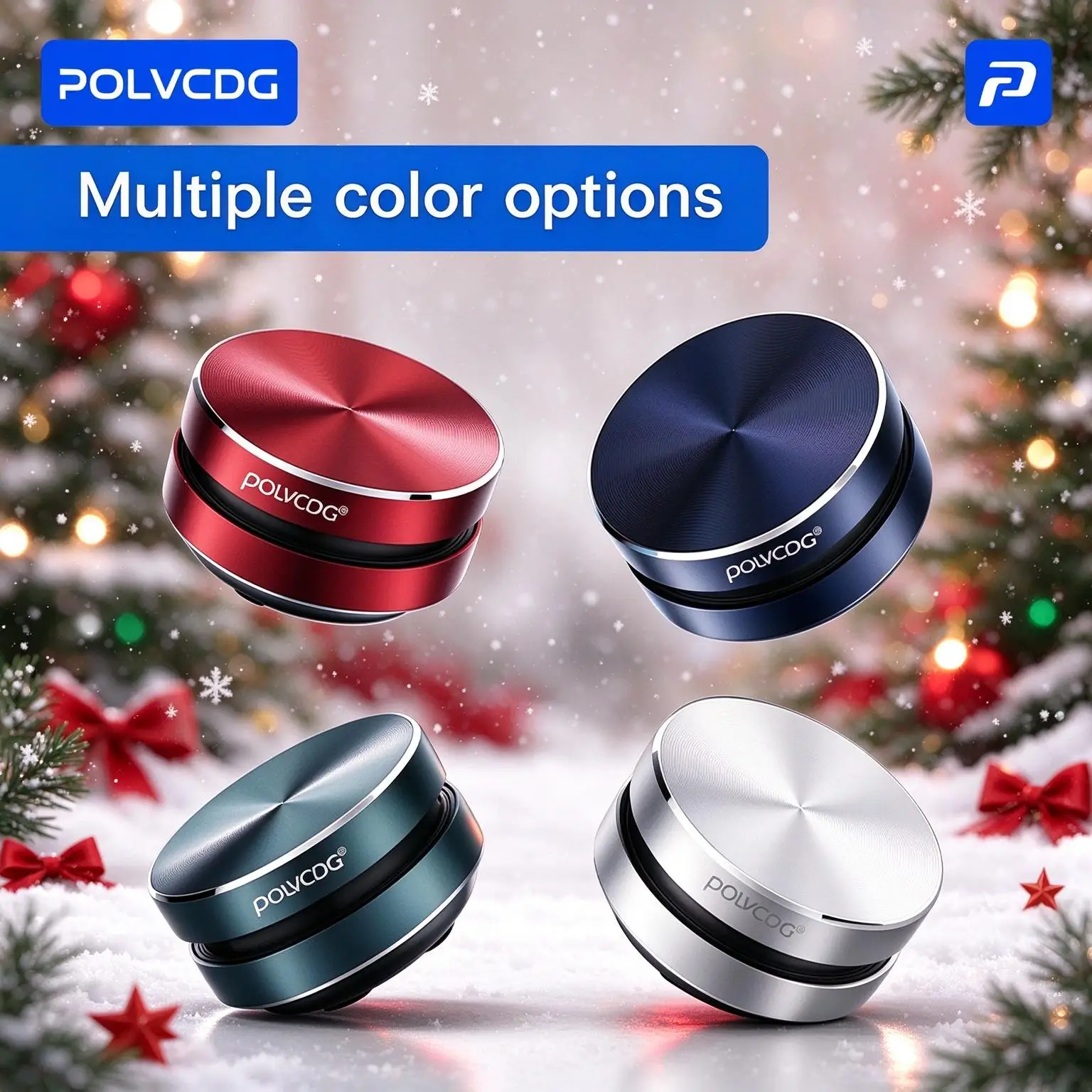 2026 new model POLVCDG audio mini bone conduction speaker, audio resonance mini TWS wireless speaker, Christmas gift