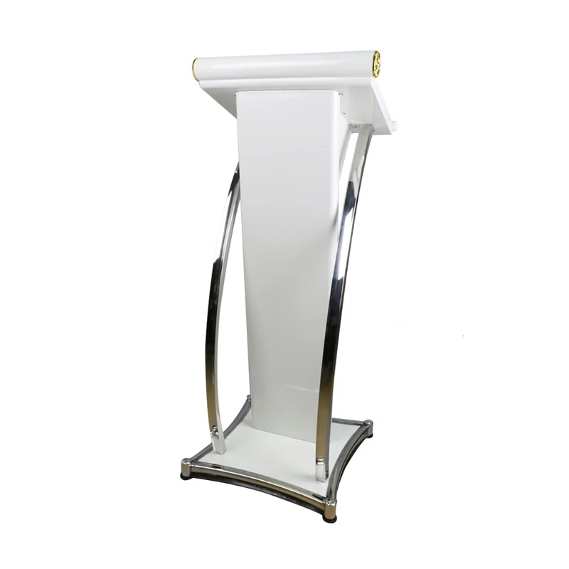 Wholesale High Quality Classroom Podium Rostrum Speech Lectern Stands Wooden Church Podium