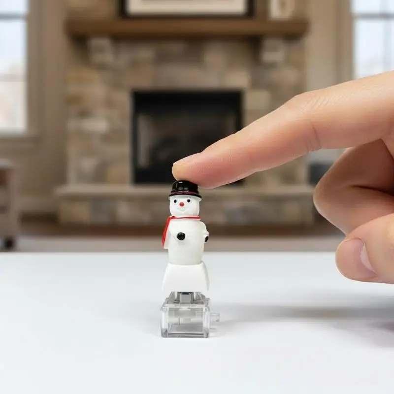 Weihnachtsthemen-Tastatur-Schlüsselanhänger, Stressabbau-Spielzeug, Schlüsselanhänger, Fidget-Tastatur-Clicker, Taschenanhänger, Anhänger – Detail 1