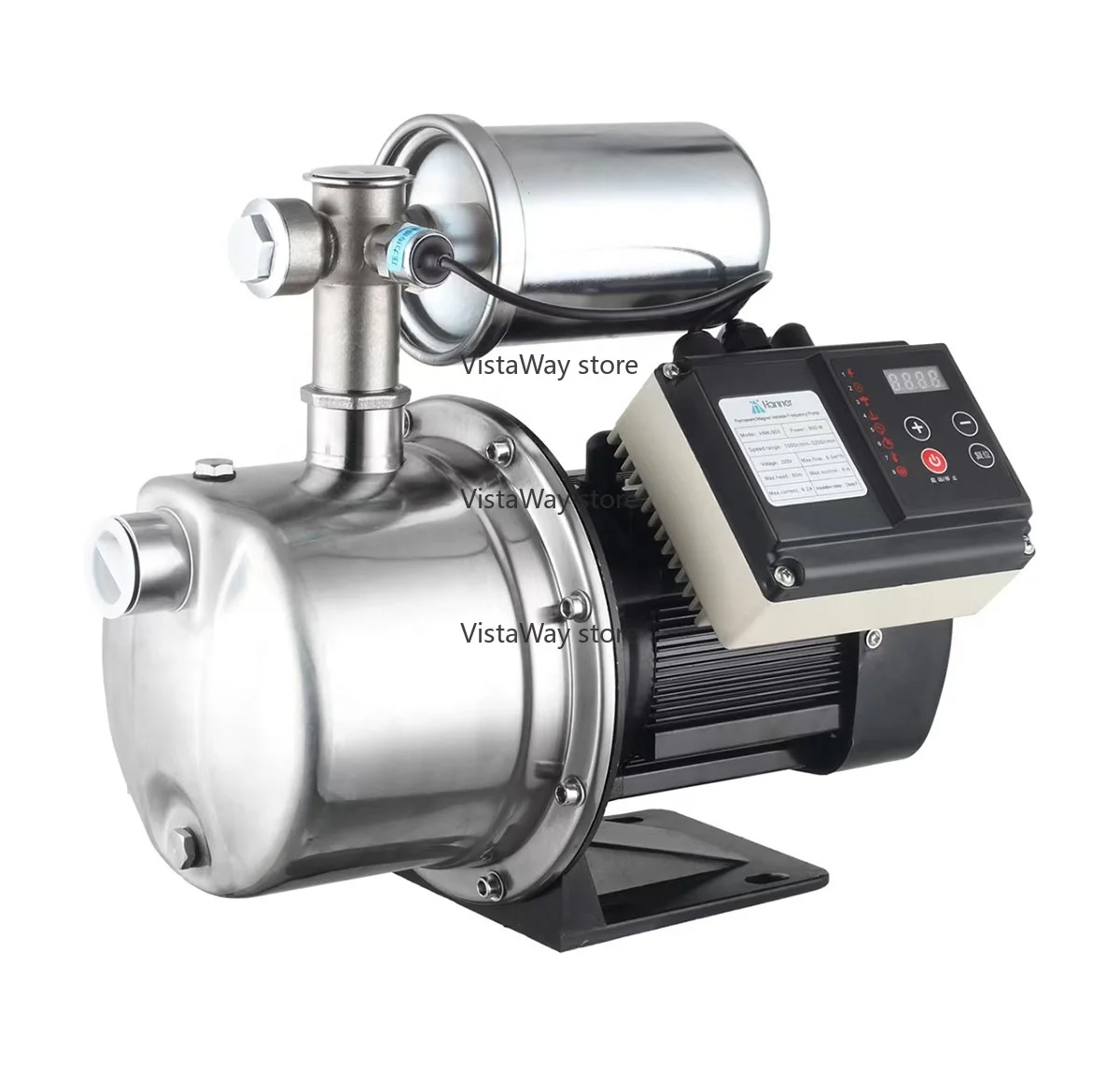 Silent Automatic Magnet Permanent Water Pressure Booster Pump for Home Use