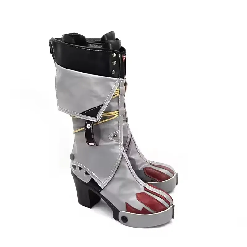 Jogo zenless zona zero jane doe cosplay sapatos moda botas mulheres homens halloween role play cos prop