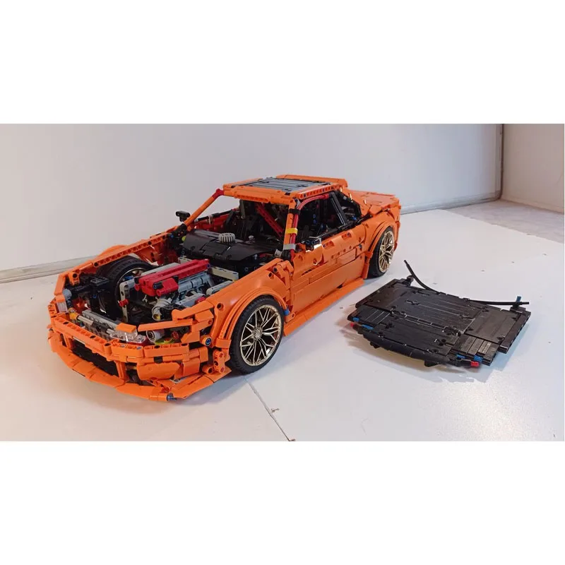 

MOC-115952 Новая классическая модель спортивного гоночного автомобиля, 2448 деталей, рождественская игрушка на день рождения для мальчиков и детей в подарок