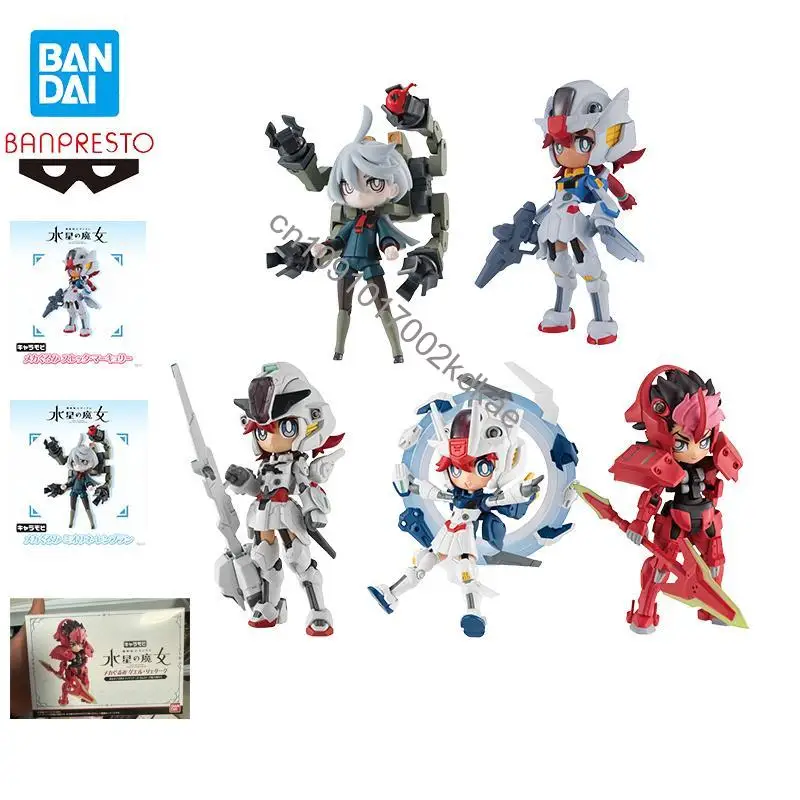 

In Stock Bandai Banpresto Original Suit Gundam THE WITCH FROM MERCURY ERICHT SAMAYA XVX-016RN GUNDAM Suletta Mercury Guel Jeturk