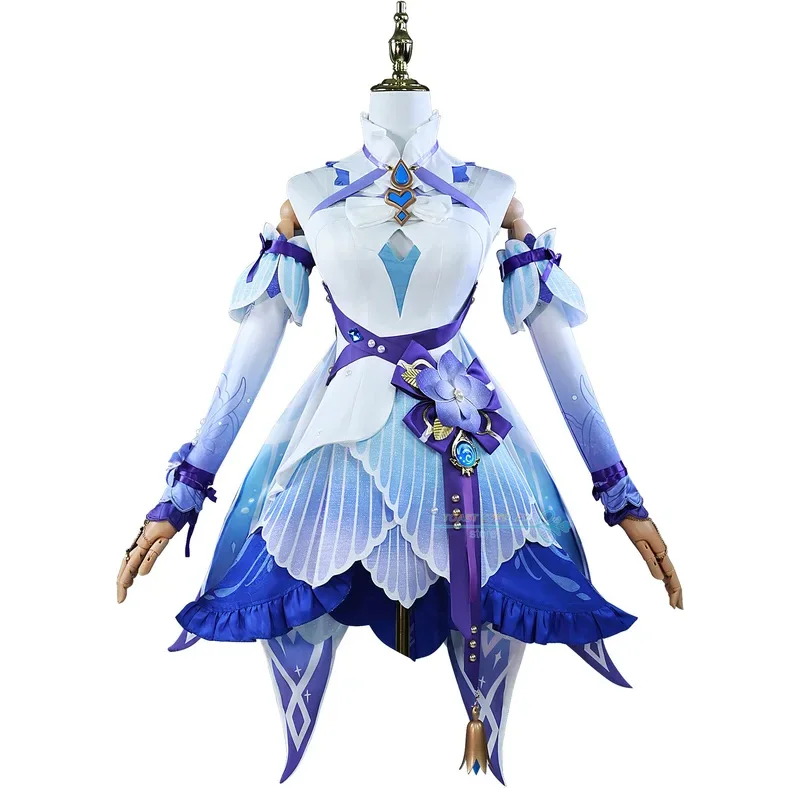 Nilou تأثيري لعبة Genshinimpact نيلو نسيم Sabaa تأثيري فستان مُصمم حسب الطلب شعر مستعار أنيمي دور اللعب كرنفال الدعاوى الحفلات