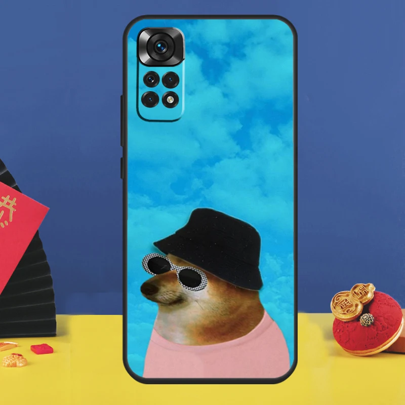 Doge Dog Cheems meme Phone Case For Xiaomi Redmi Note 11 Pro Note 10 Pro 12 8 9 Pro 9S 10S 11S 12C 9C 10C Funda