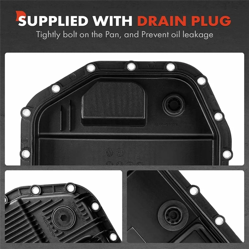 H5-1Set Parti di Ricambio Per Bmw 1 3 5 6 7 Serie E81 E87 E90 E61 E84 X3 E83 Trasmissione Coppa Olio 24152333907 24117571217
