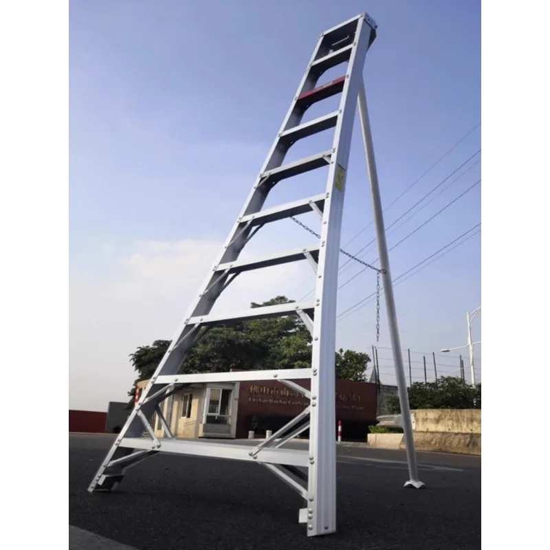 Aluminum Alloy Tripod Ladder, Gardening Style, greening and gardening