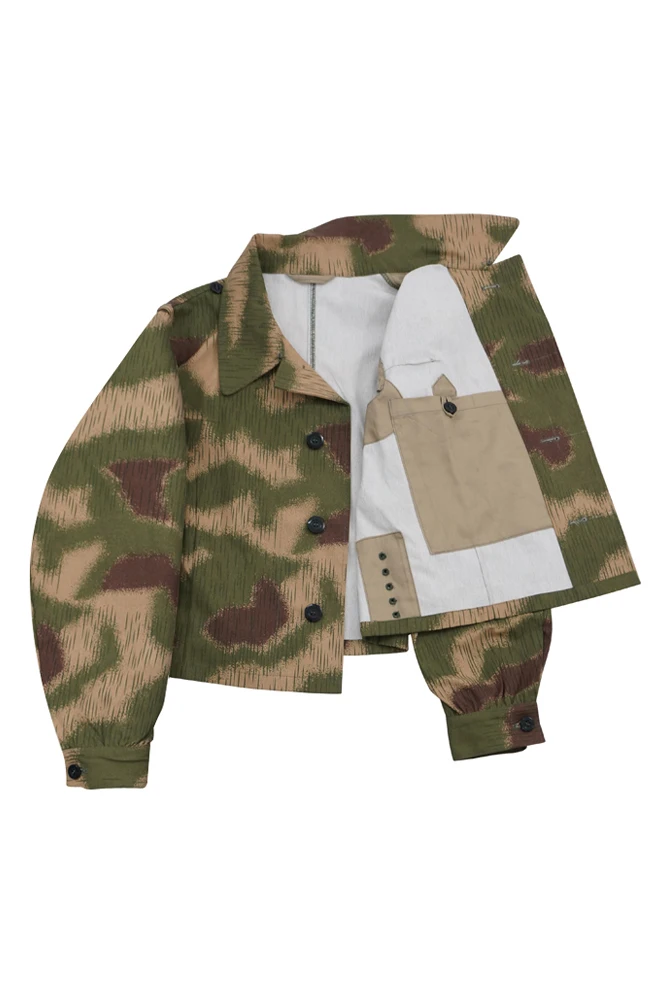 GUCO-008 Luftwaffe Feld Division Marsh Sumpfsmuster 44 Camo geändert verkürzt smock II