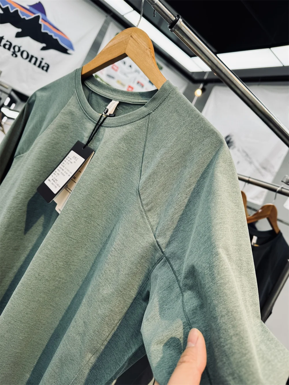 Quick Dry Long Sleeve T-Shirt Moisture Wicking Breathable UV Protection Anti UV Men Women Outdoor Activities Polyester Fiber