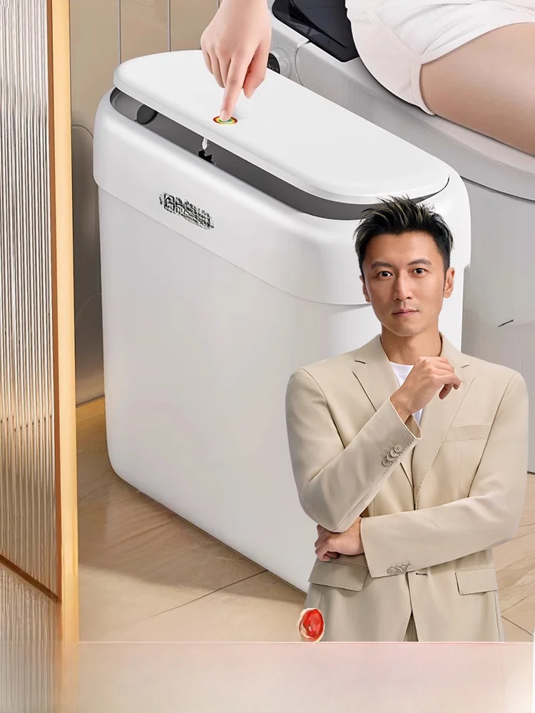 

Large Capaci 8L Pr pe Batoom Tra Can with Lid for Home Living Room And Kitchen Use Rectangular Plastic Waste Bin