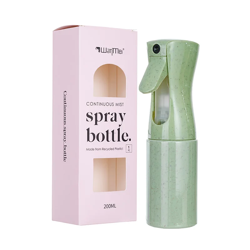 WANMEI 150 ml Professionele Kapper Spray Fles Continue Shampoo Dispenser Tarwestro Materiaal Hervulbare Kappers Tool
