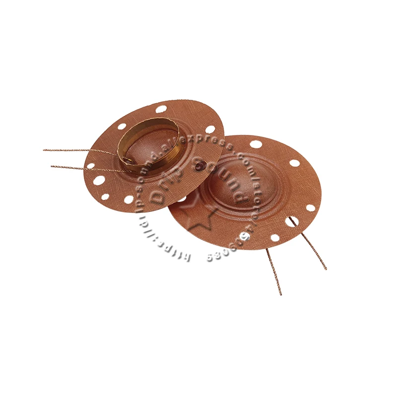 2 قطعة 5/10/50 واط مكبر الصوت ملف صوتي 25/52 الأساسية القرن مكبر الصوت المتكلم ثلاثة أضعاف الراتنج فيلم الحجاب الحاجز محرك رئيس إصلاح أجزاء # 2