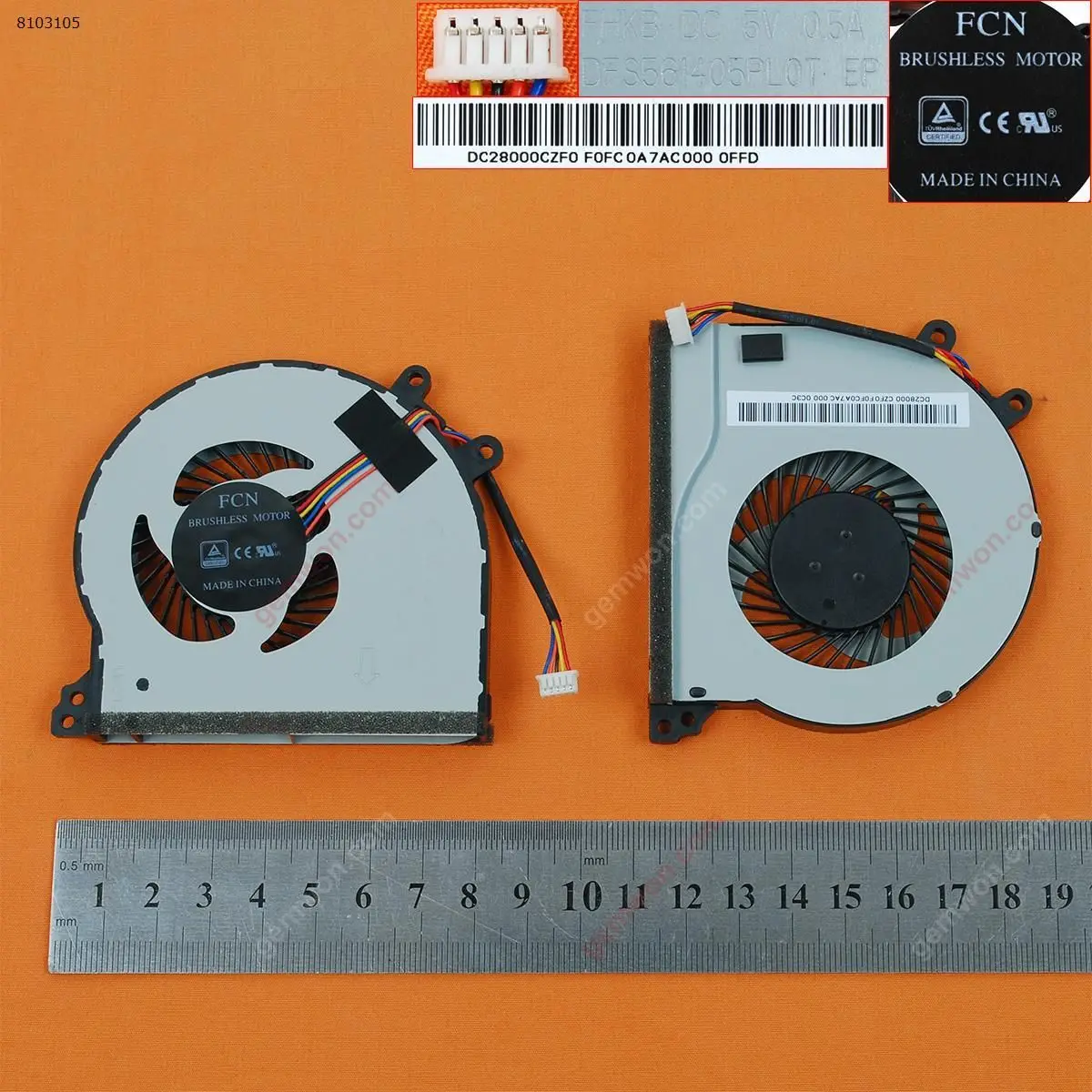 

Вентилятор охлаждения ноутбука для LENOVO IDEAPAD 310 SERIES 310-15ISK 310-15ABR