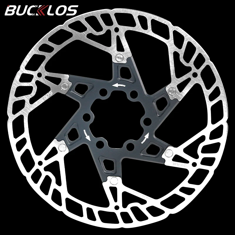 

Ротор BUCKLOS mtb 160 мм, плавающий велосипедный гидравлический тормозной диск, 160 мм, рассеивание тепла, центральная линия, дорожные тормозные роторы MTB, часть велосипеда