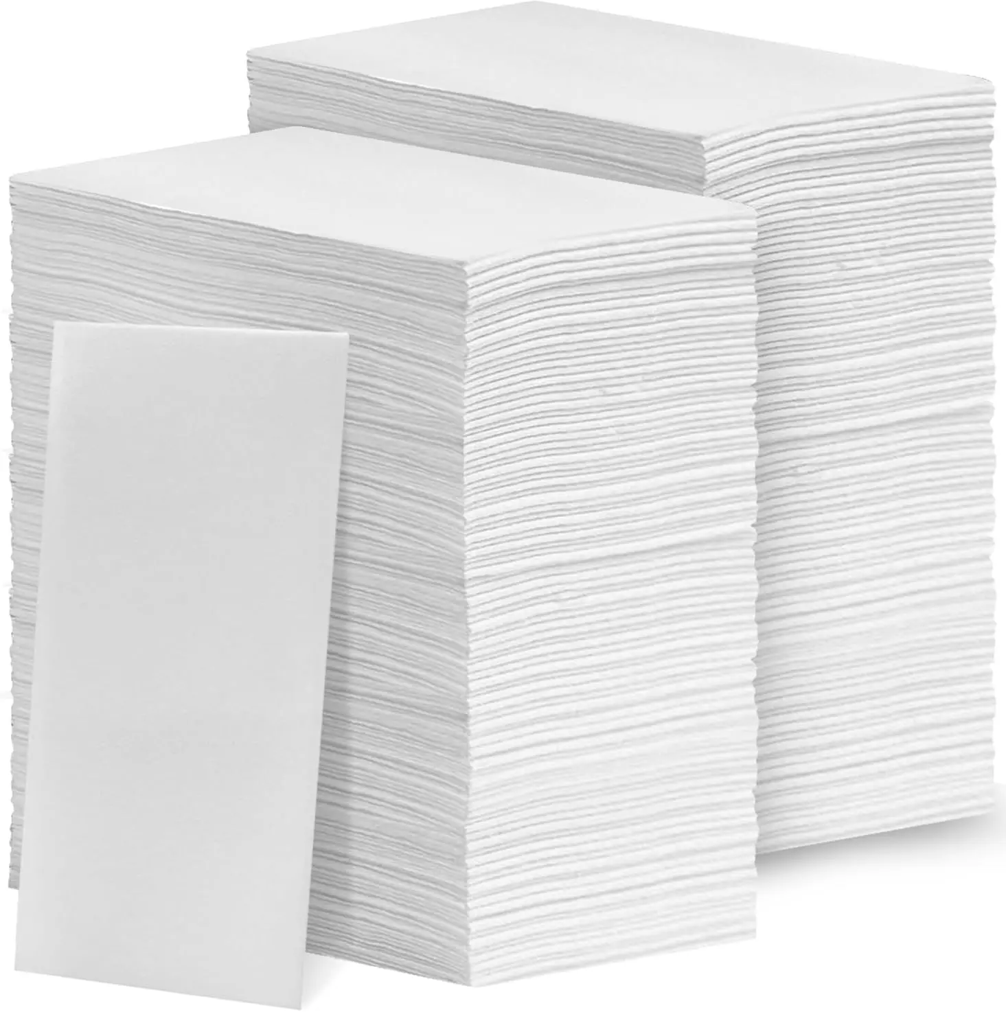 

600 шт. одноразовых бумажных полотенец с эффектом льна, белые, 12x17, похожие на тканевые салфетки, для ванной, свадьбы, вечеринки, ужина