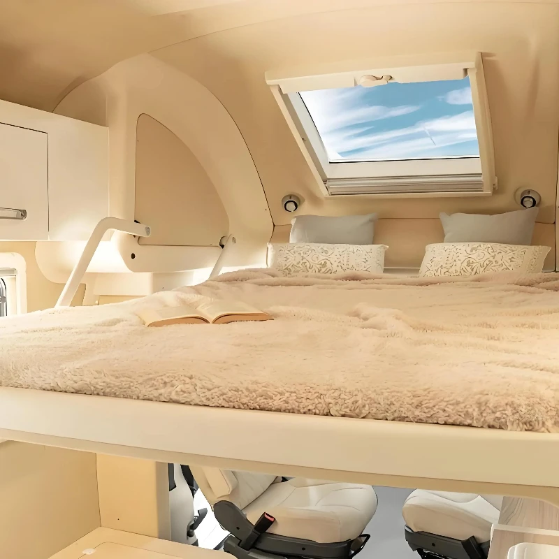 High-quality RV Lift Bed Lightweight Aluminum RV Furniture Strong And Durable With Good Load-bearing Capacity