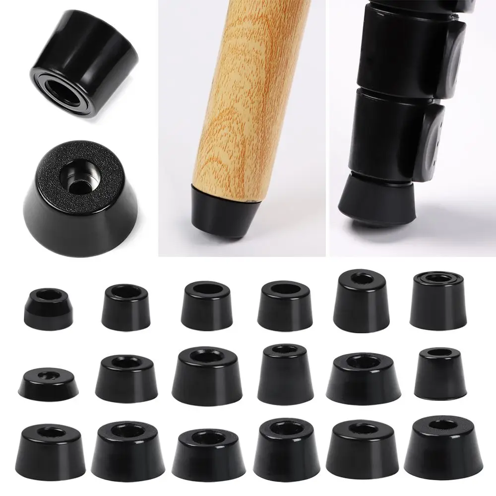 10 pcs Instrument  Accessories Cushion Cabinet Speaker Furniture Slip Feet PVC Foot Mat Protective Pad Tapered
