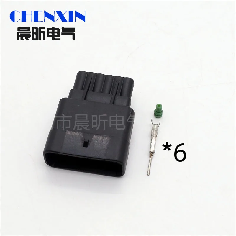 

car accessory 6 Pin 7287-1380-30 Electrical Accelerator Pedal Sensor Connector Auto Socket