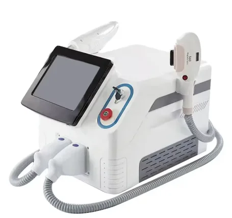 Cena fabryczna 2 w 1 IPL OPT/E-light laserowa maszyna do tatuażu i wybielania skóry i usuwania włosów