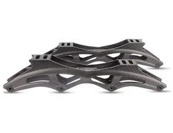 Super Light Carbon Fiber Inline Skates Frame 4X110mm Chassis 3X125mm base Track Race Fibre 4*100 3*110 165mm 195mm mount PS CT